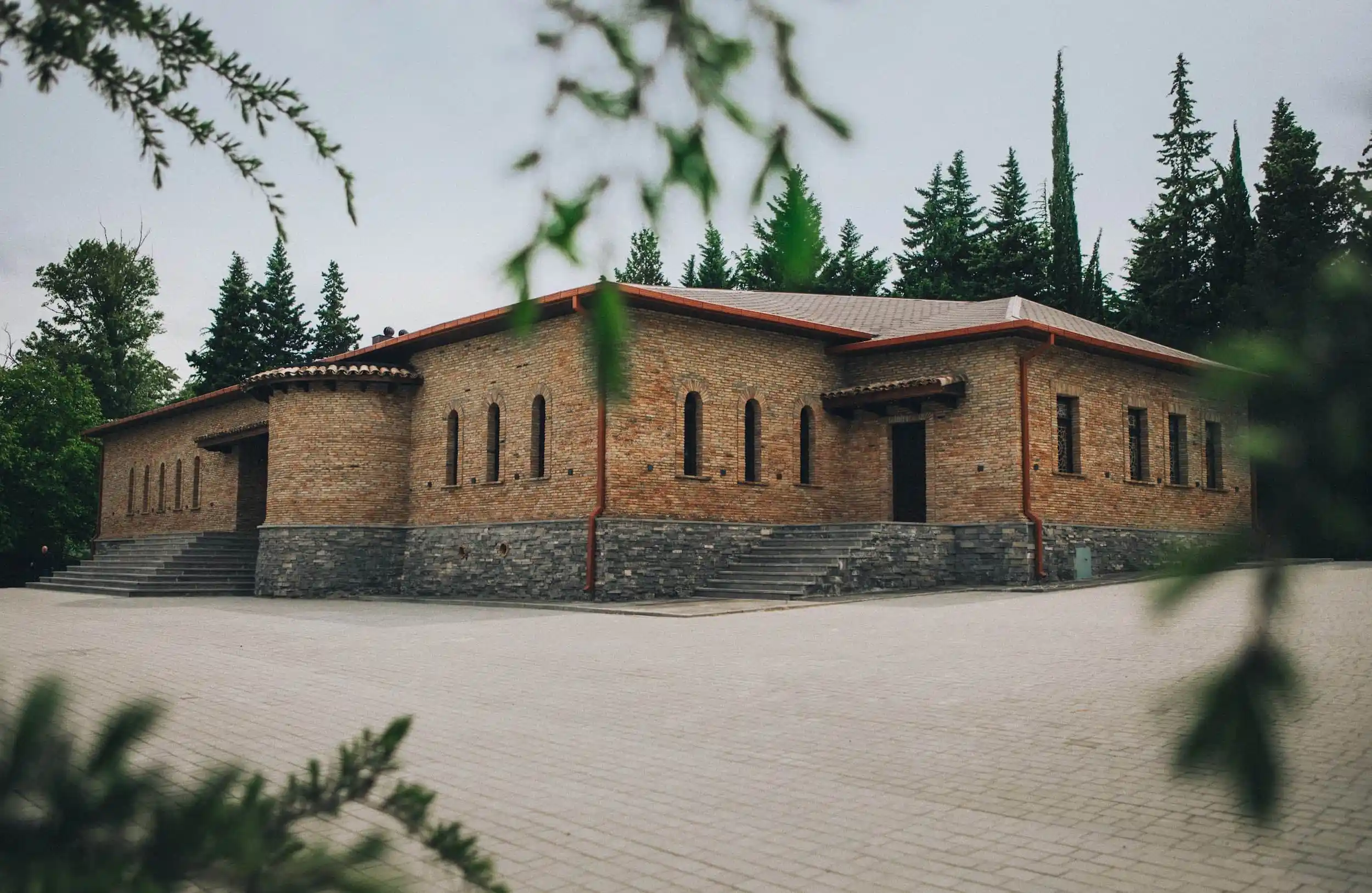 The Etno Okami winery building